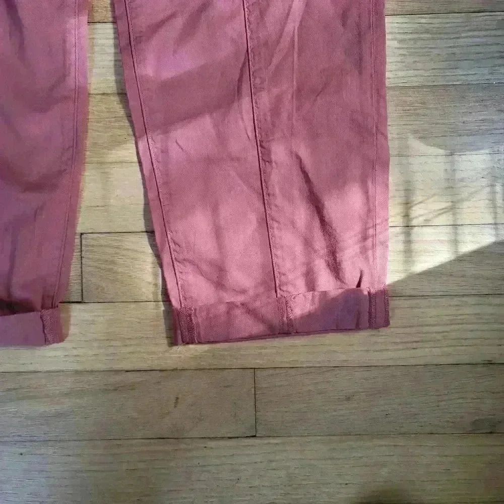 Joie Shore Cotton Burnt Clay Trouser Pants Size 10 - Picture 4 of 10